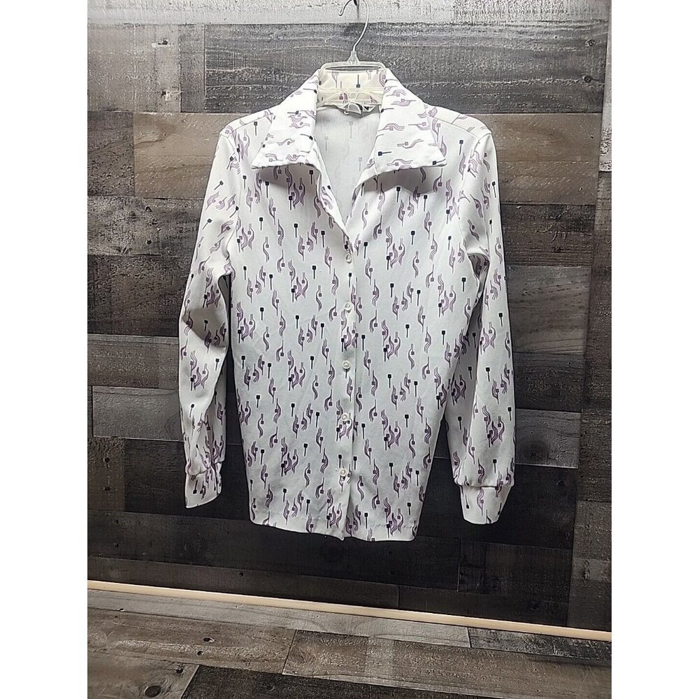 Vintage DEVON Women's Blouse Polyester large